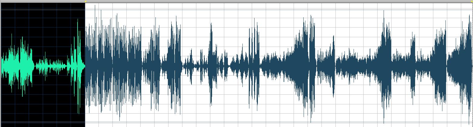 Dichter waveform