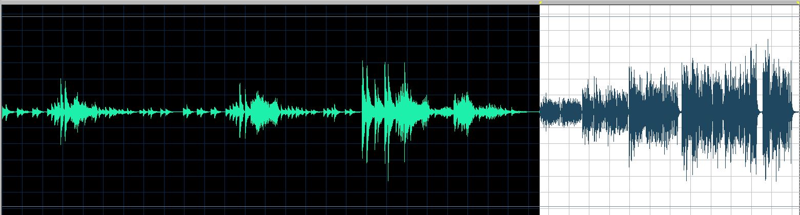 Dichter waveform