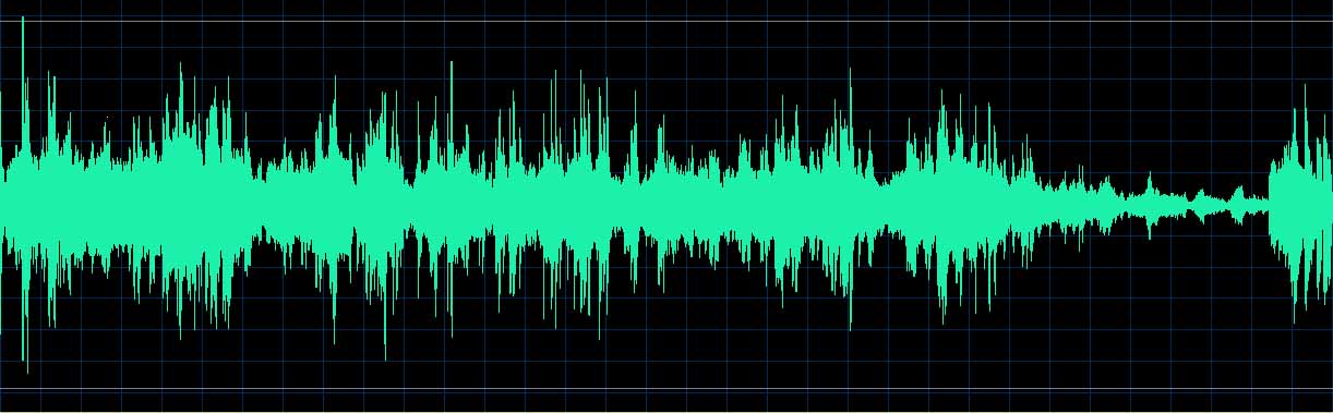 Hatto waveform (Track 12)