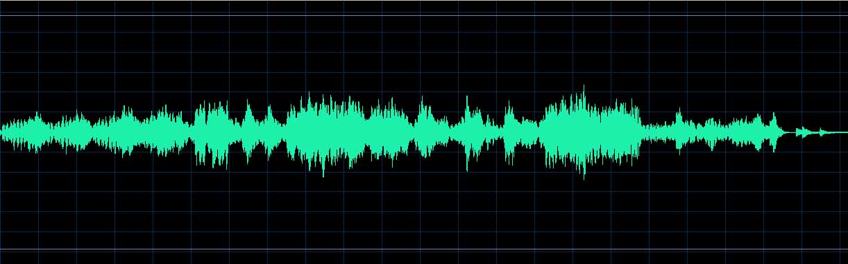 Hatto waveform (Track 15)