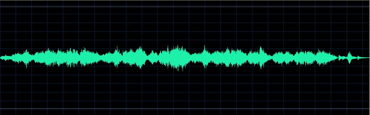Hatto waveform (Track 18)