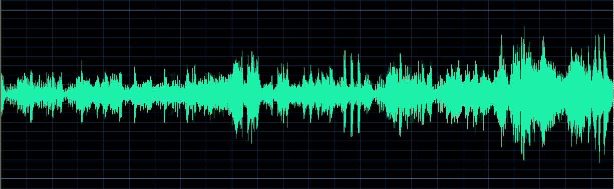 Hatto waveform (Track 4)