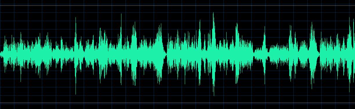 Hatto waveform (Track 1)