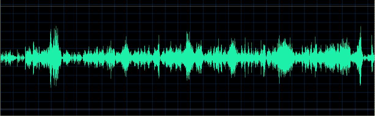 Hatto waveform (Track 3)