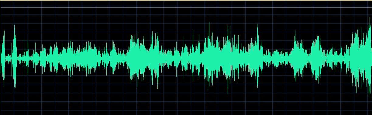 Hatto waveform (Track 4)