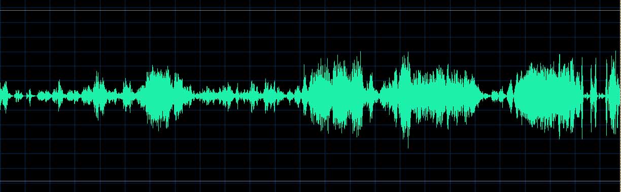 Hatto waveform (Track 5)