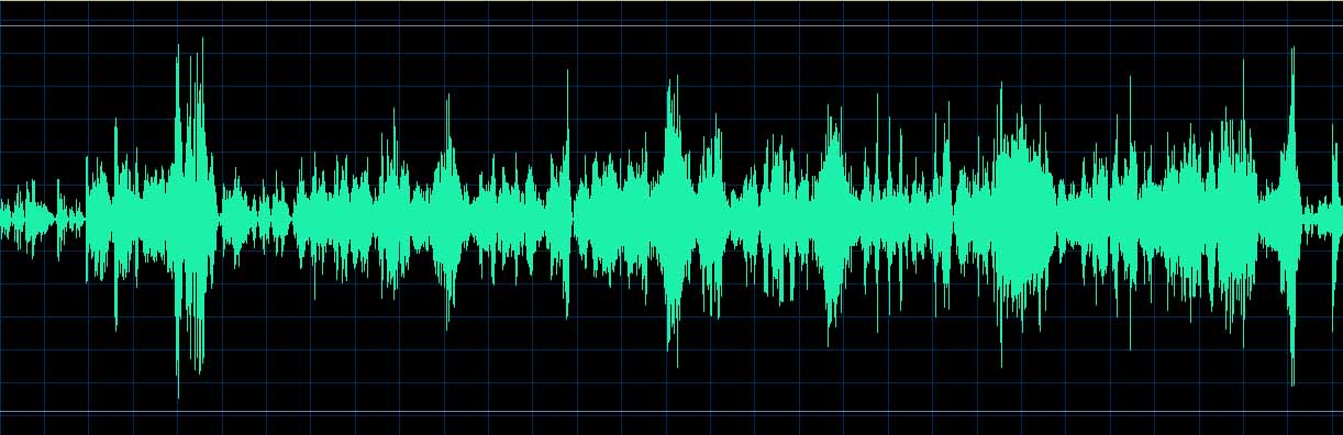 Trzeciak waveform (Track 3)