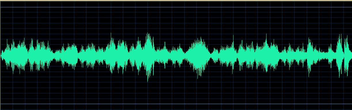 Hatto waveform (Track 11)