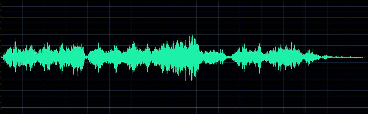 Hatto waveform (Track 14)
