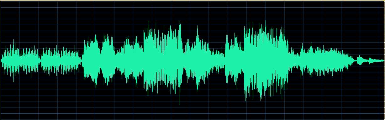 Hatto waveform (Track 15)