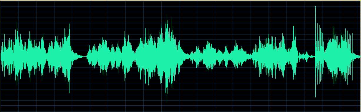 Hatto waveform (Track 17)