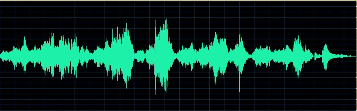 Hatto waveform (Track 18)