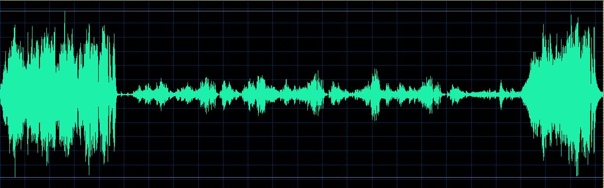 Hatto waveform (Track 22)