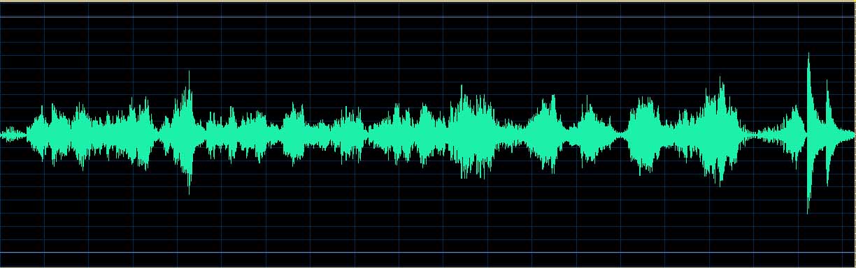 Hatto waveform (Track 26)