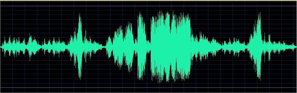 Hatto waveform (Track 3)