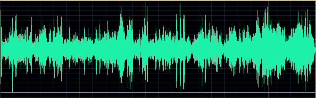 Hatto waveform (Track 4)