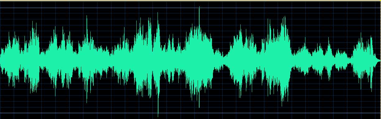 Hatto waveform (Track 8)