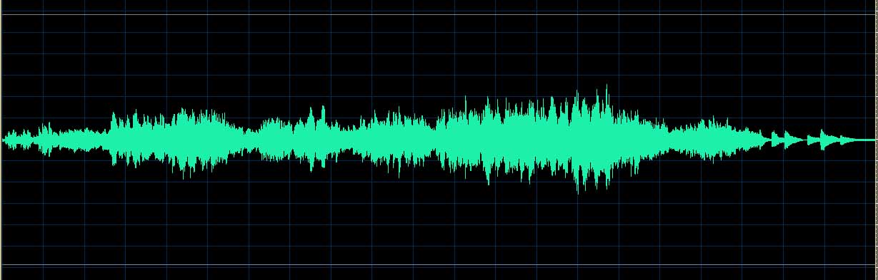 Tsuda waveform (Track 25)