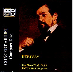 Hatto Debussy Vol. 3 cover