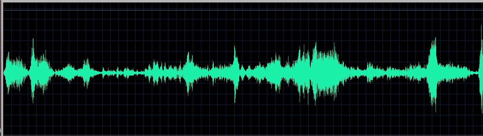 Hatto waveform for Track 4
