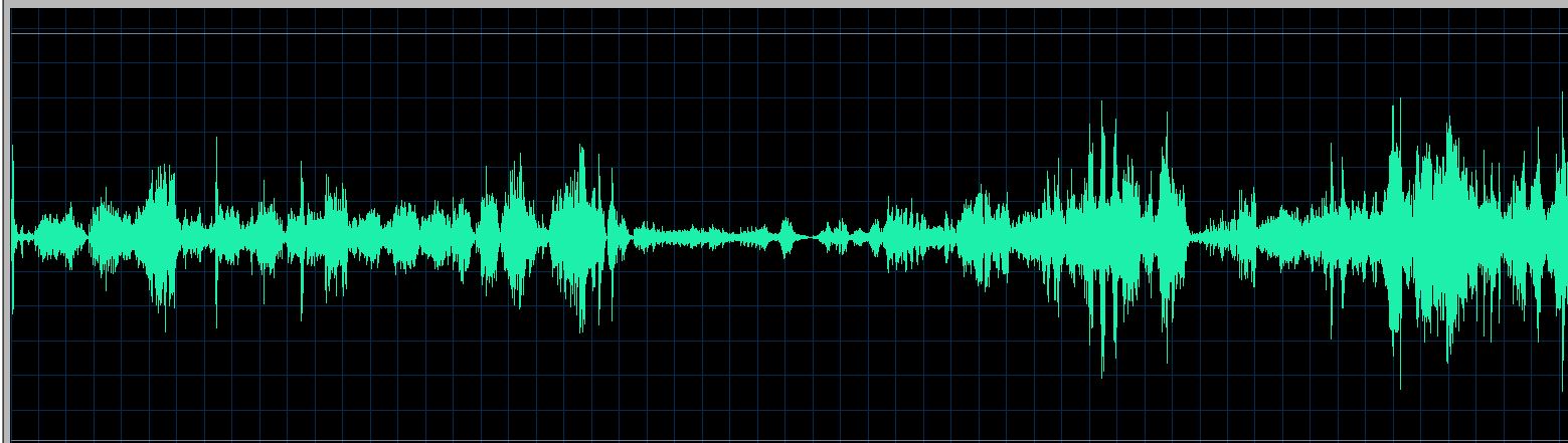 Hatto waveform for Track 6
